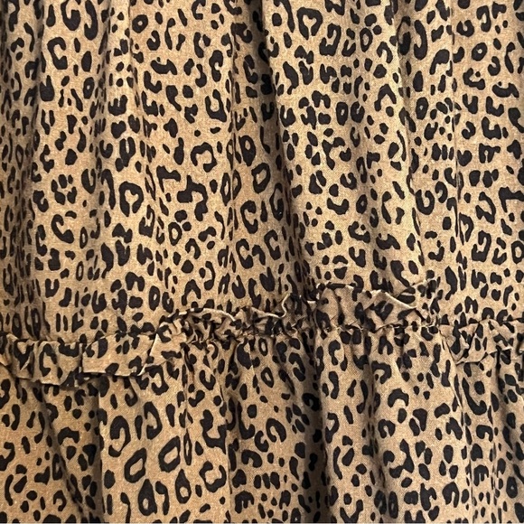 Gap Leopard Print Skort Girls Size 10 - Picture 2 of 6